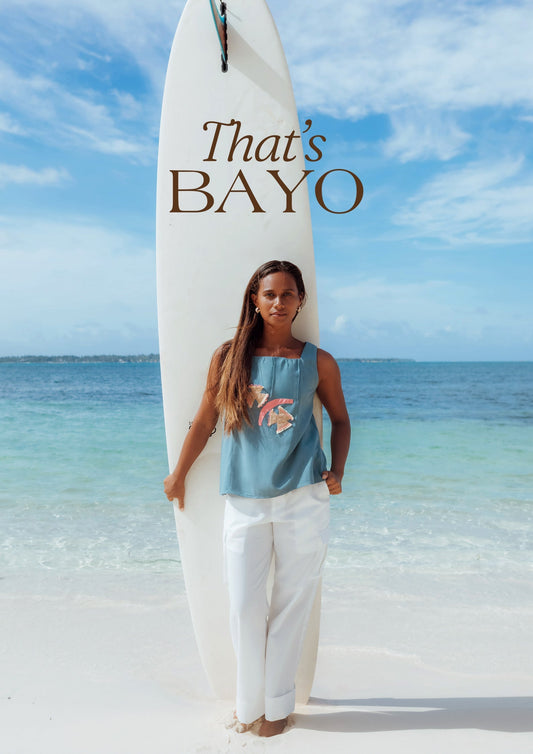 Bayo Launches: That’s Bayo, Featuring Surfer and Changemaker Ikit Agudo