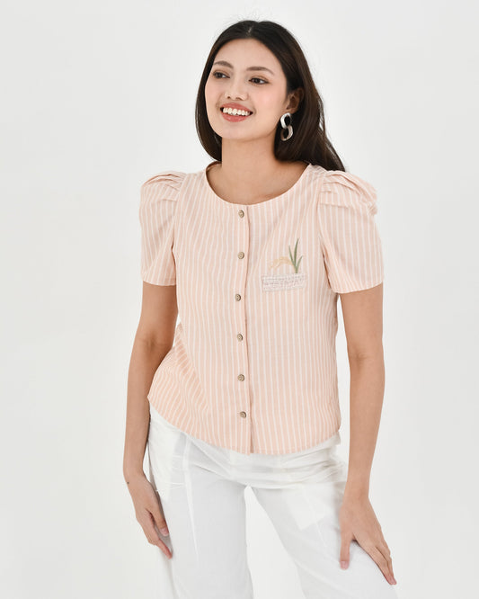 BAYO Tops BOZENA Top XS / Light Peach