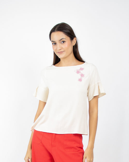 UNICA Tops OMELIA Top XS / Cream