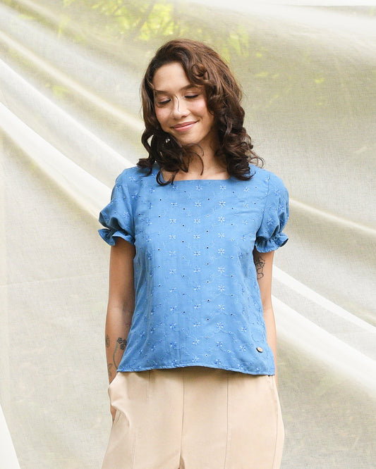 UNICA x WWF Tops ZEHARI Top XS / Blue