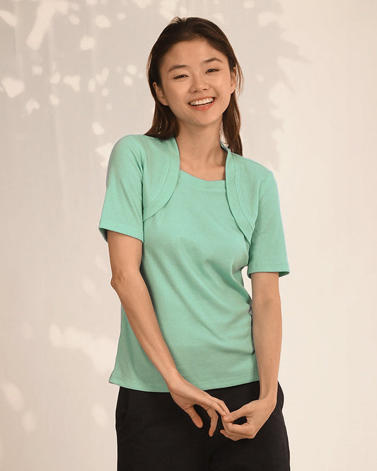 UNICA x WWF Tops QUETZEL Top