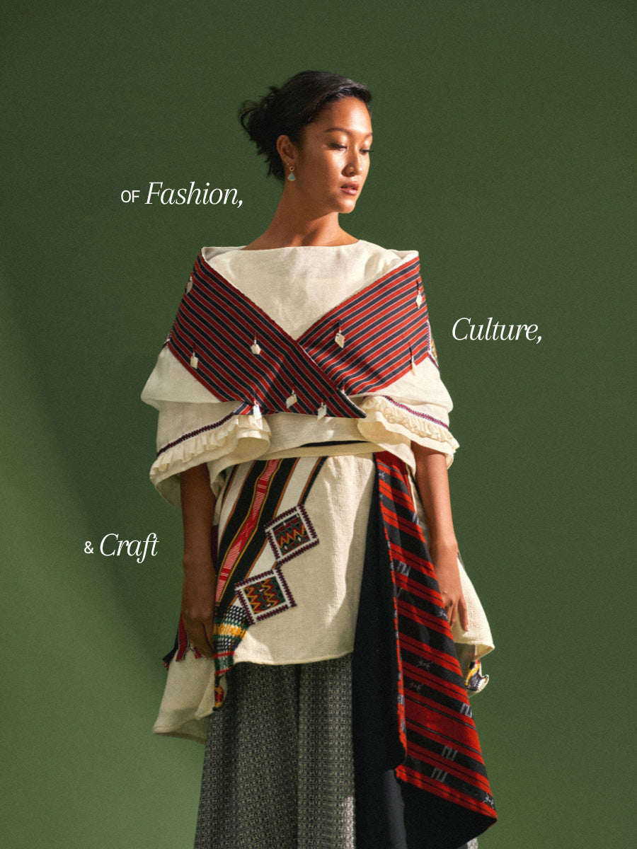 Bayo Atelier Presents a Traditional Filipiniana Dress to the Czech Republic