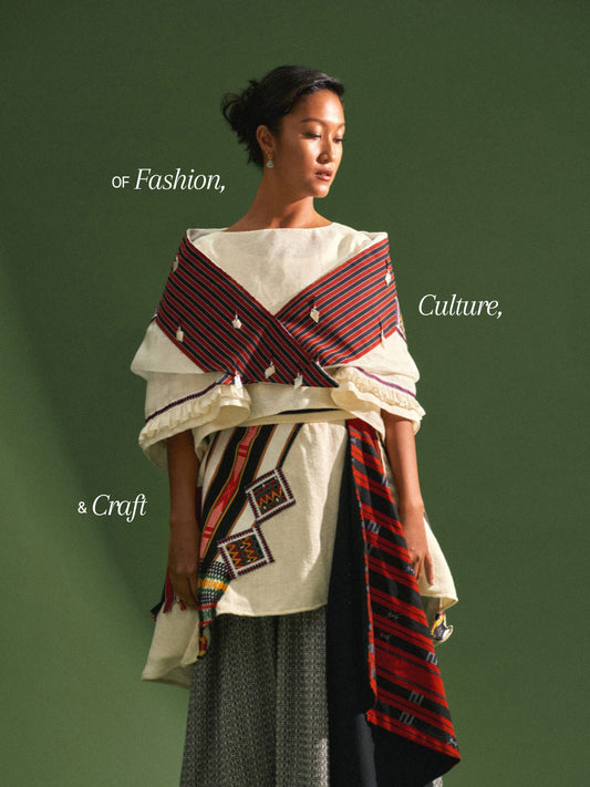 Bayo Atelier Presents a Traditional Filipiniana Dress to the Czech Republic