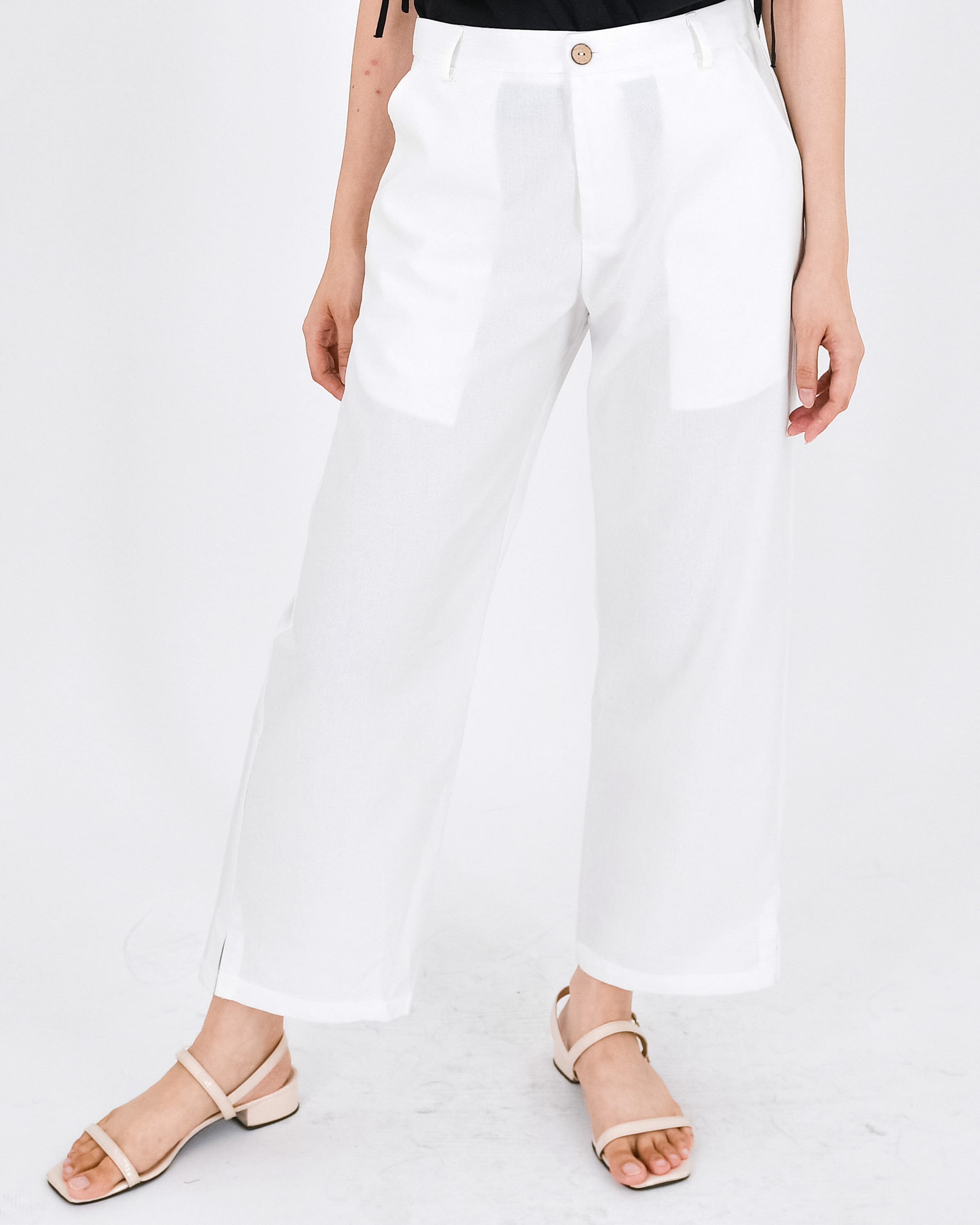 BAYO Bottoms TAMMY Pants XS / White