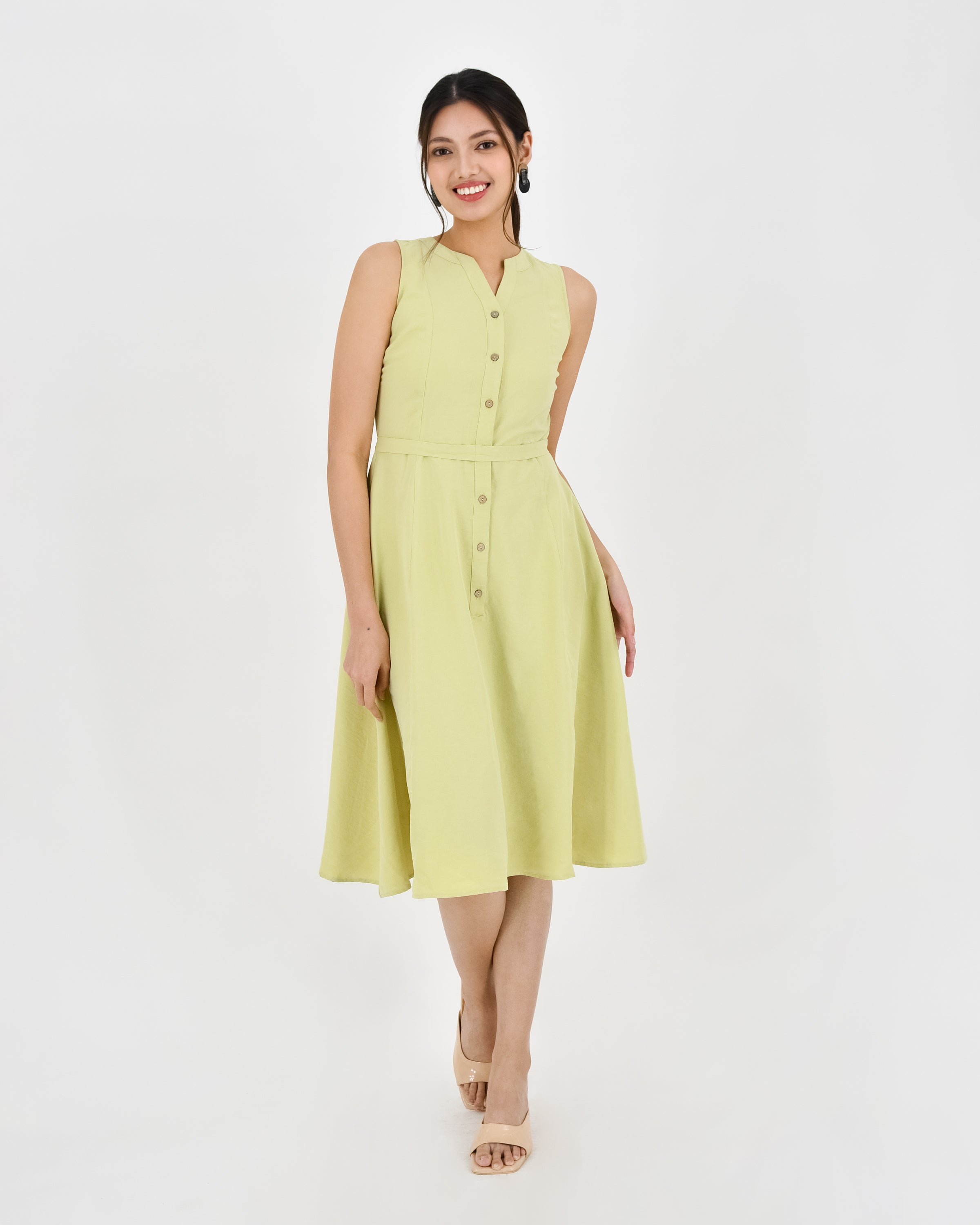 BAYO Dresses DYAN Dress XS / Light Yellow