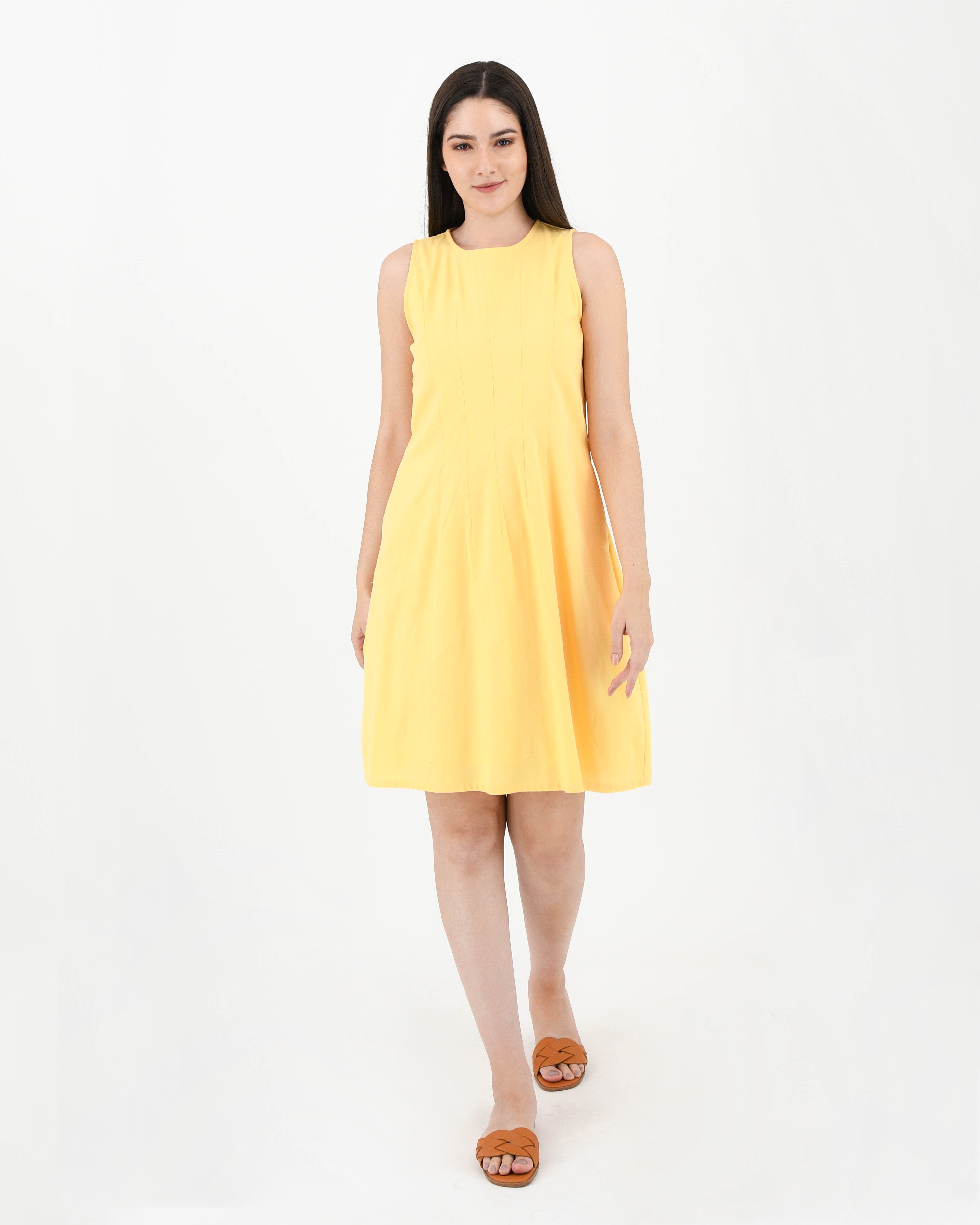 BAYO Dresses MELANIE Dress XS / Yellow