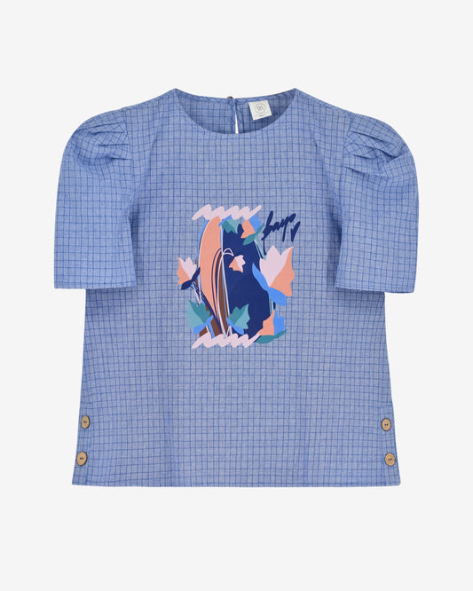 BAYO Tops ANNALYN Top XS / Blue