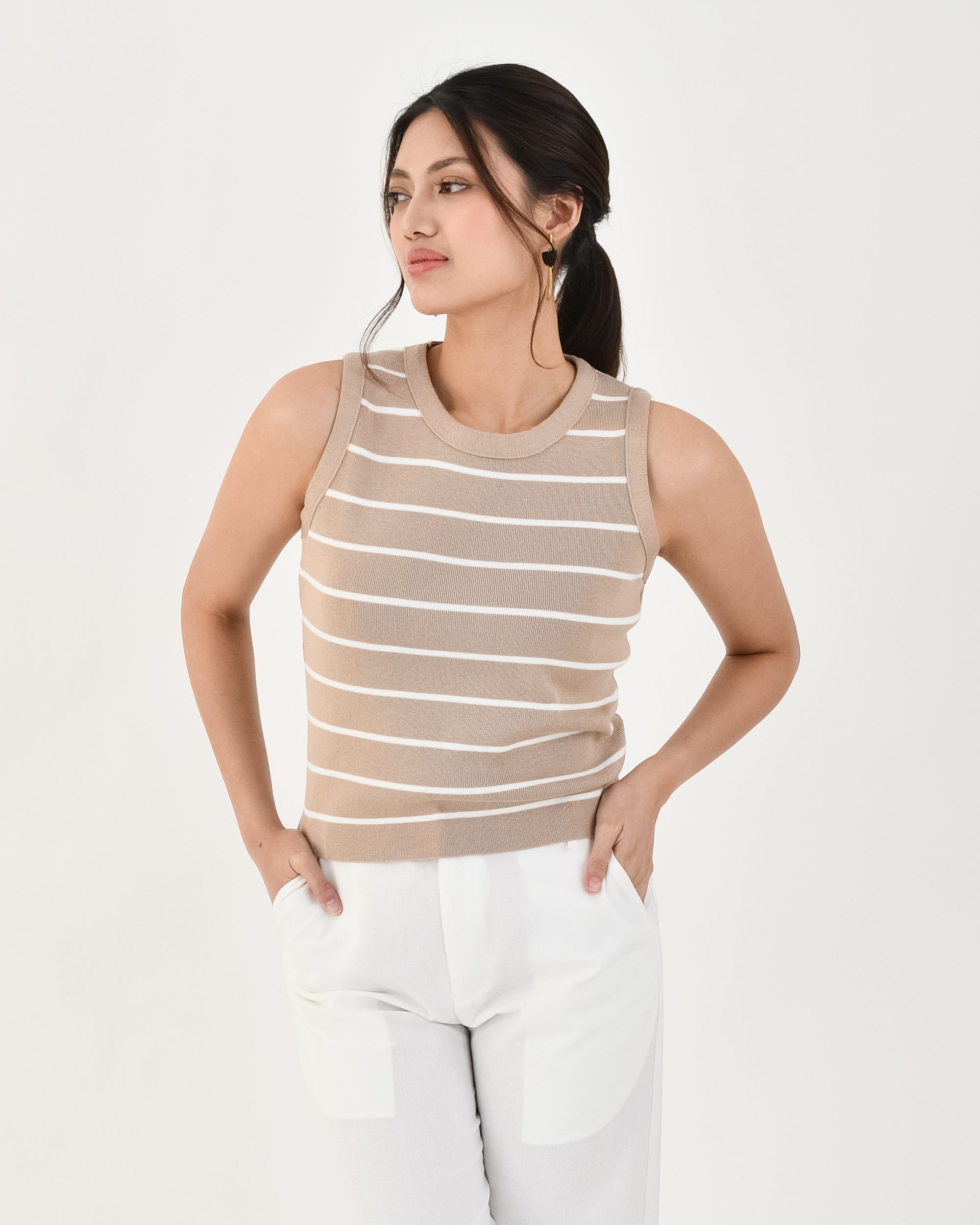 BAYO Tops CAMERON Top XS / Beige