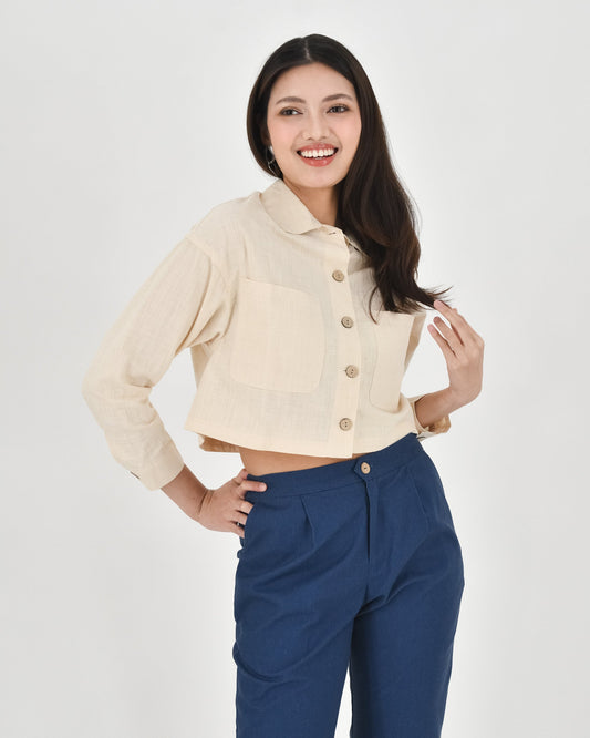 BAYO Tops CIARA Top XS / Beige