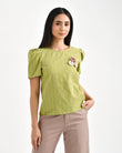 BAYO Tops WYATT Top XS / Green