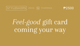 Styleshops Gift Cards Styleshops Online Gift Card
