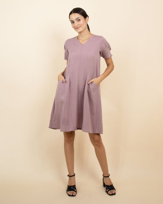VISEVERSA Dresses BRYCE Dress XS / Mauve