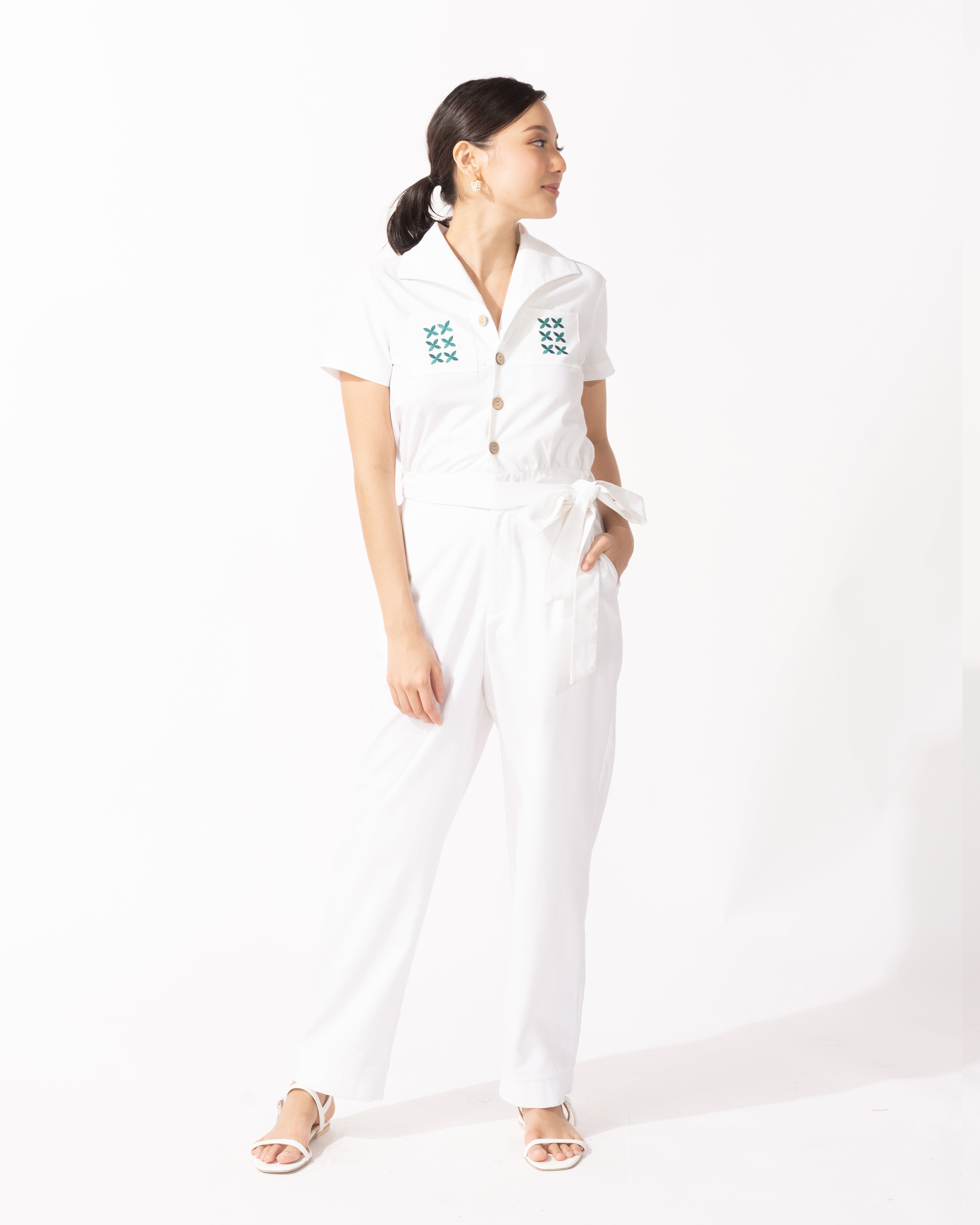 Bayo x Ella Rompers & Jumpsuits ELLA Santan Pocket Jumpsuit XS