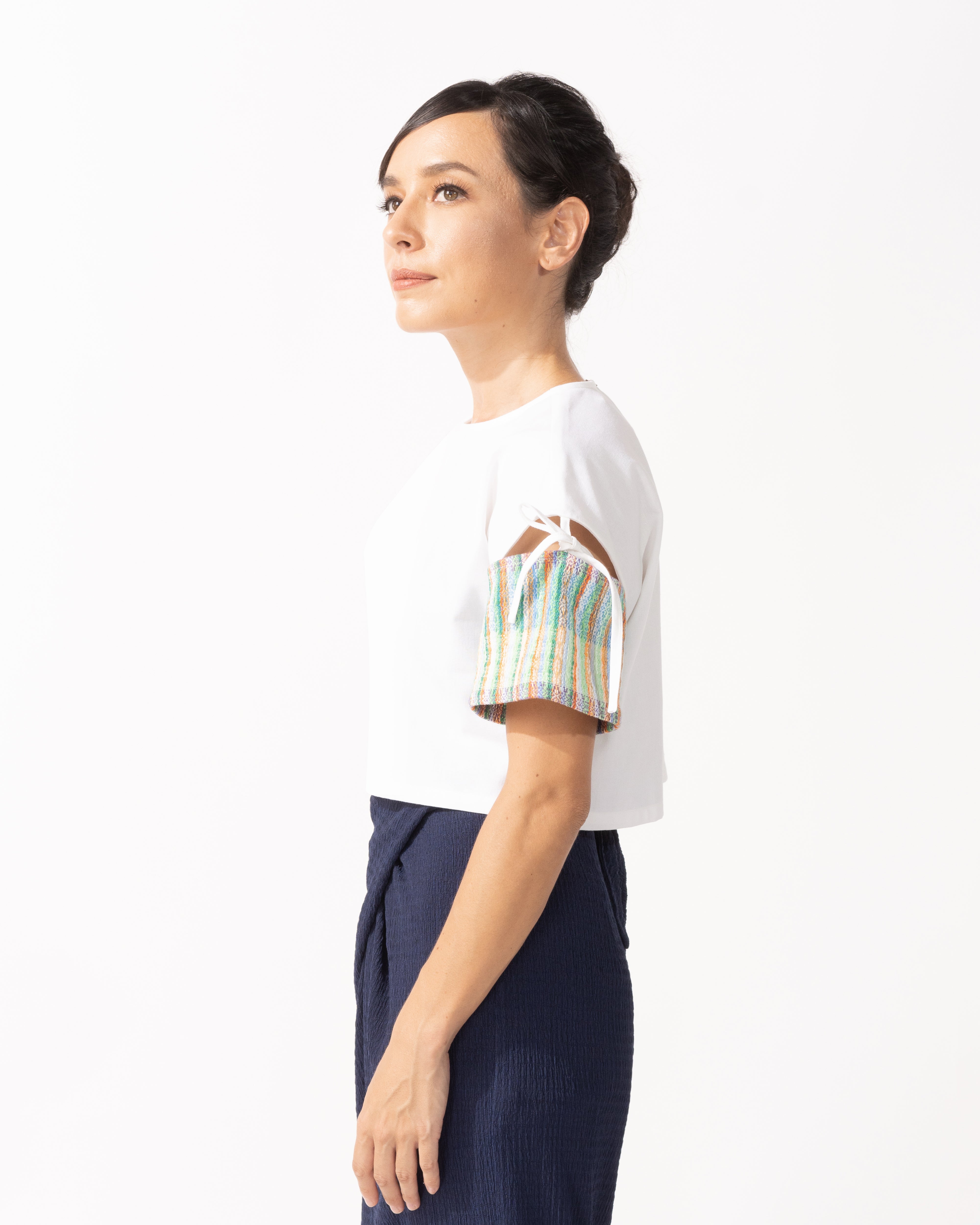 Bayo x Ella Tops ELLA Drawstring Sleeve Top