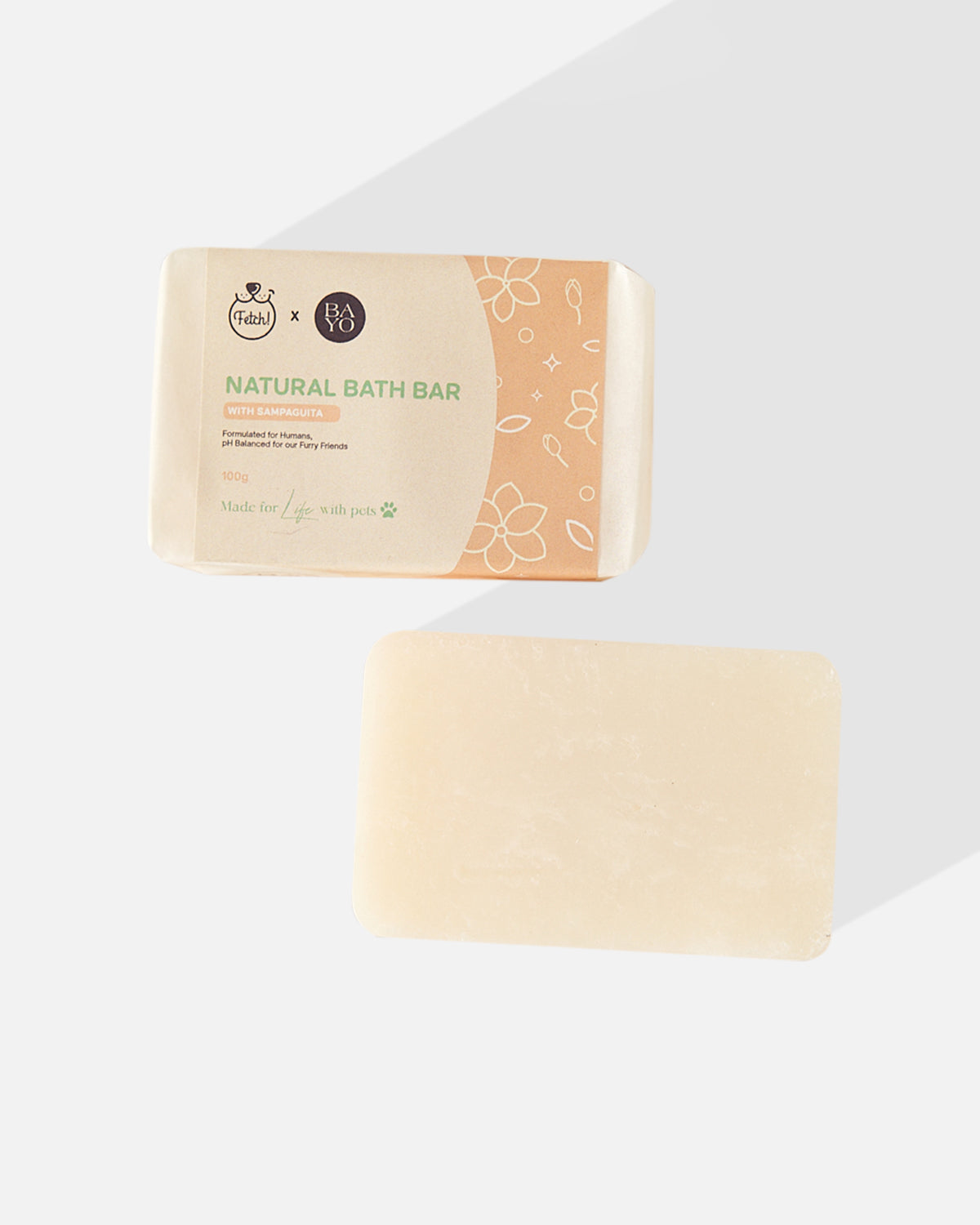 Bayo x Fetch! Naturals (PRE-ORDER) The Bath Bars - Sampaguita