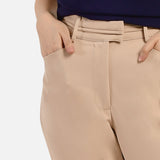UNICA Bottoms RINOA High Waist Pants XS / Khaki
