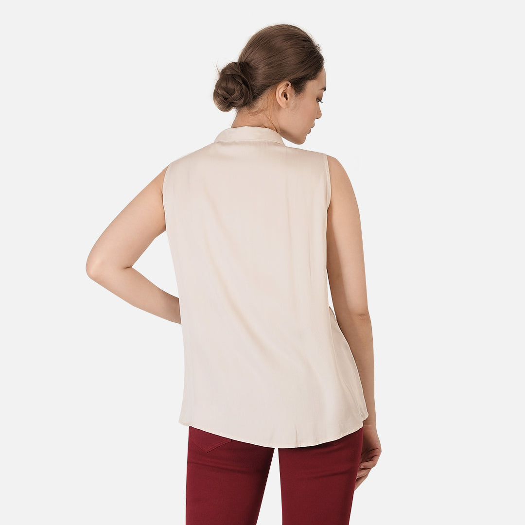 UNICA Tops XIAO Collared Top