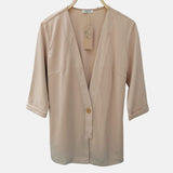 UNICA Tops XYD Outerwear XS / Bleached Sand