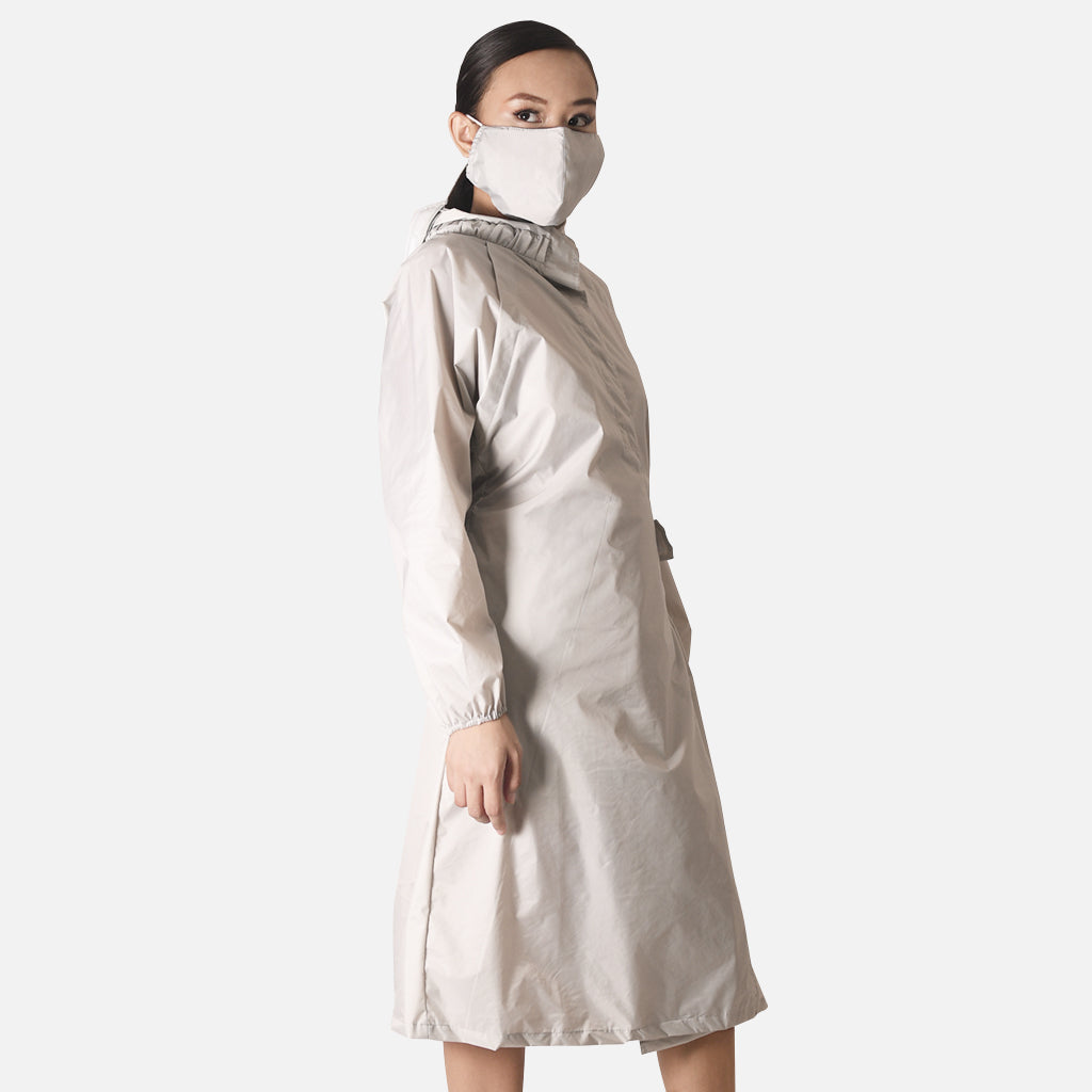 VISEVERSA Protective Outerwear GUIA Waterproof Coat Dress